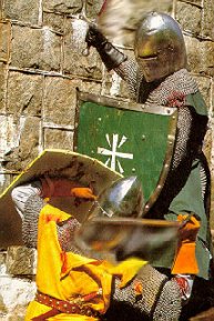 Knights at arms!