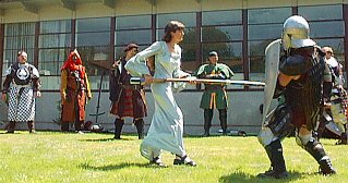 Her Majesty Jousts!